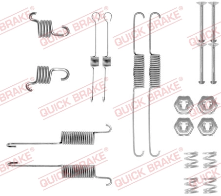 Accessory Kit, brake shoes